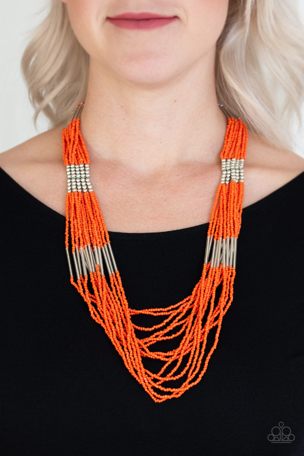 Let It BEAD - Orange - SassyChicGlitz