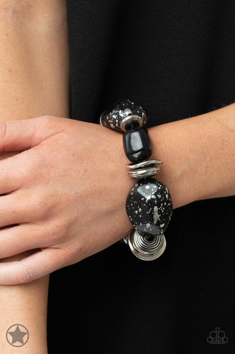 Glaze of Glory Bracelet - Black - SassyChicGlitz