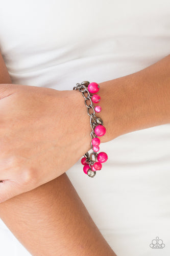 Hold My Drink Bracelet - Pink - SassyChicGlitz