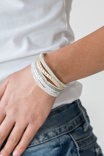 Fashion Fiend Bracelet - White - SassyChicGlitz