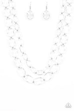 Load image into Gallery viewer, Ice Bank Necklace - White - SassyChicGlitz
