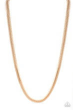 Load image into Gallery viewer, Knockout King Urban Necklace - Gold - SassyChicGlitz
