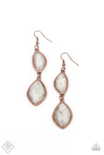 Load image into Gallery viewer, The Oracle Has Spoken Earrings - Copper - SassyChicGlitz
