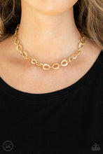 Load image into Gallery viewer, Urban Safari Choker Necklac - Gold - SassyChicGlitz
