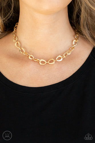 Urban Safari Choker Necklac - Gold - SassyChicGlitz