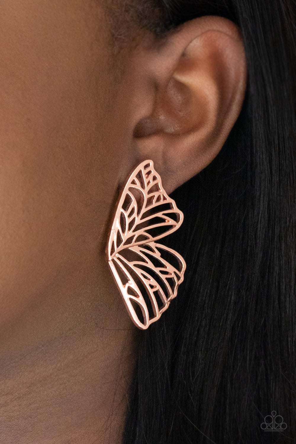 Butterfly Frills - Copper - SassyChicGlitz