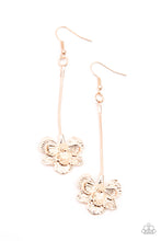 Load image into Gallery viewer, Opulently Orchid Earrings - Rose Gold - SassyChicGlitz
