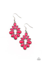 Load image into Gallery viewer, Burst Into TEARDROPS Earrings - Pink - SassyChicGlitz
