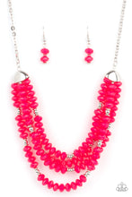 Load image into Gallery viewer, Best POSH-ible Taste Necklace - Pink - SassyChicGlitz
