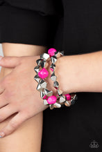 Load image into Gallery viewer, A Perfect TENACIOUS - Pink Bracelet - SassyChicGlitz
