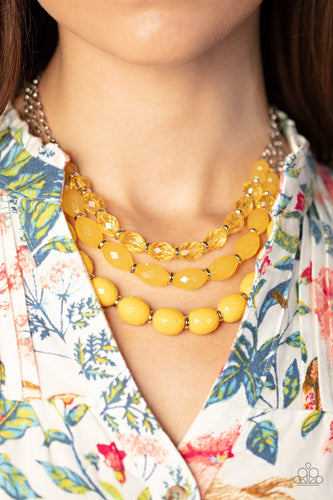 Tropical Hideaway - Yellow - SassyChicGlitz