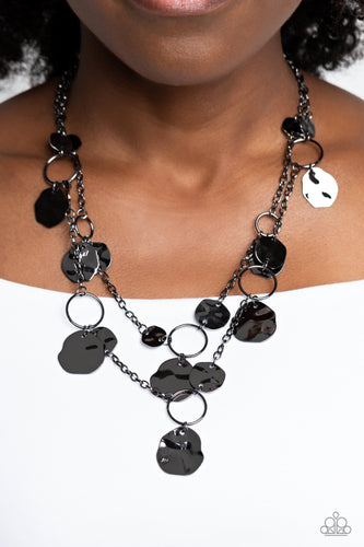 Hammered Horizons - Black - SassyChicGlitz